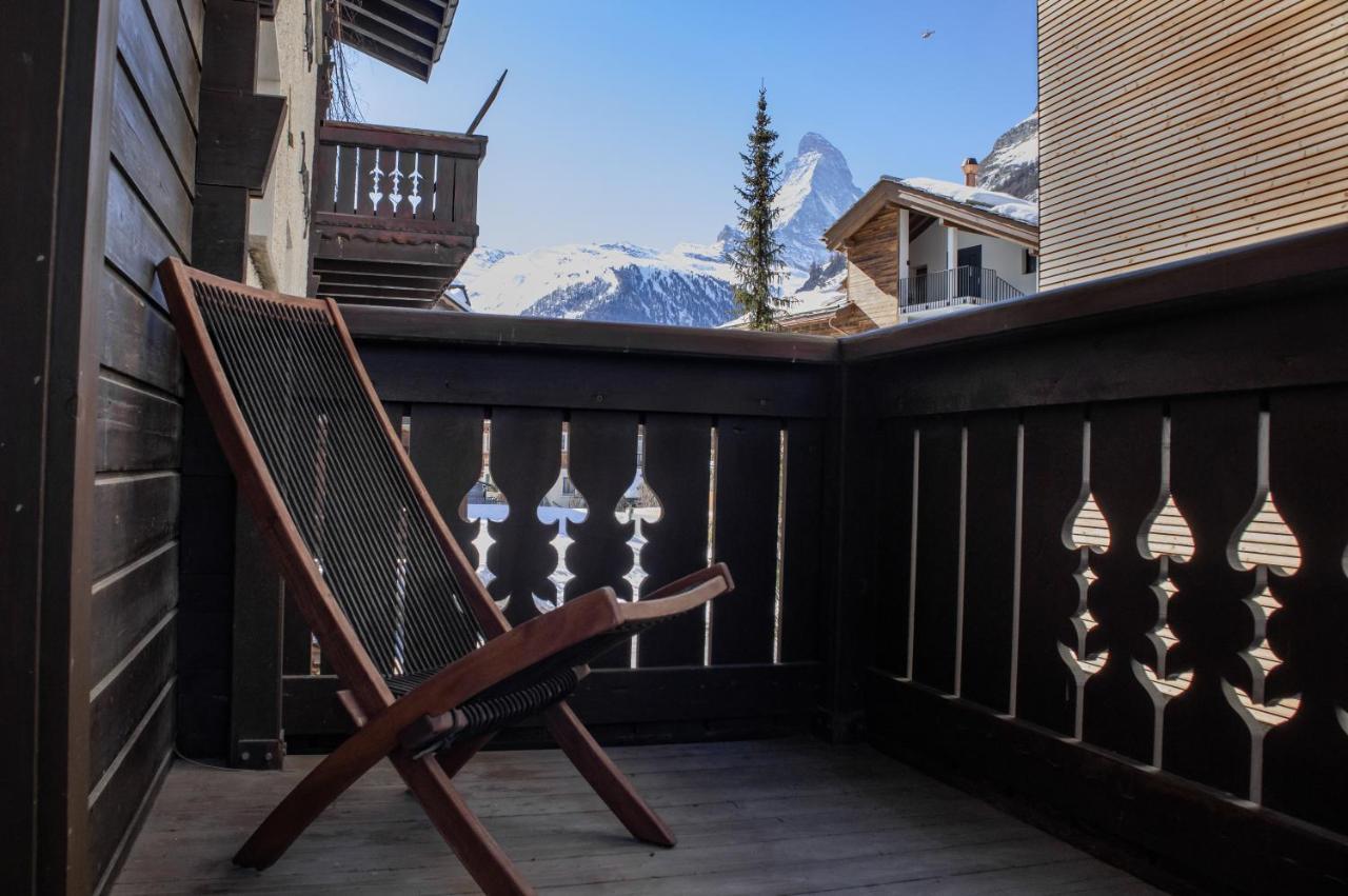 Village Apartment With Matterhorn View Zermatt Eksteriør bilde